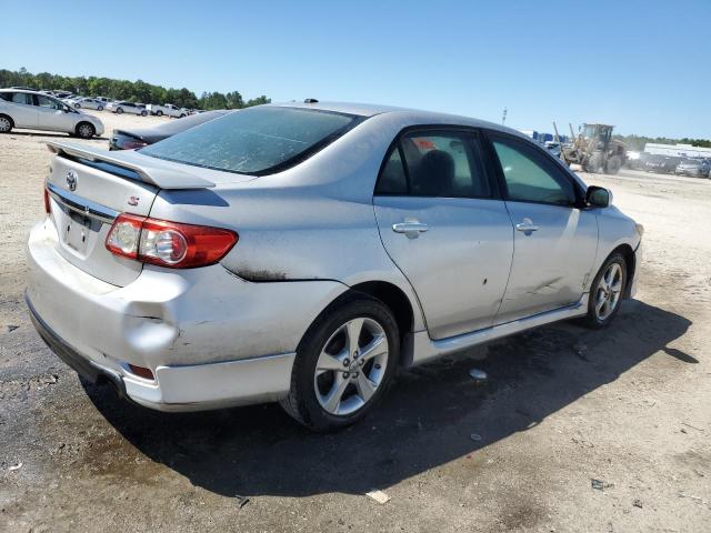 2T1BU4EE5BC643235 - 2011 TOYOTA COROLLA BASE WHITE photo 3