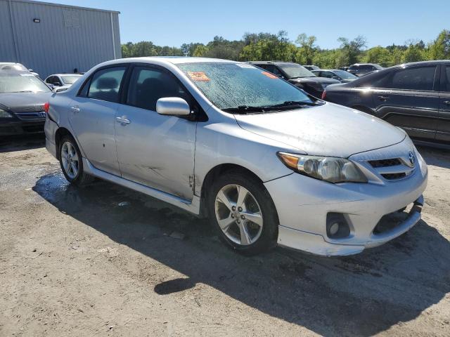 2T1BU4EE5BC643235 - 2011 TOYOTA COROLLA BASE WHITE photo 4