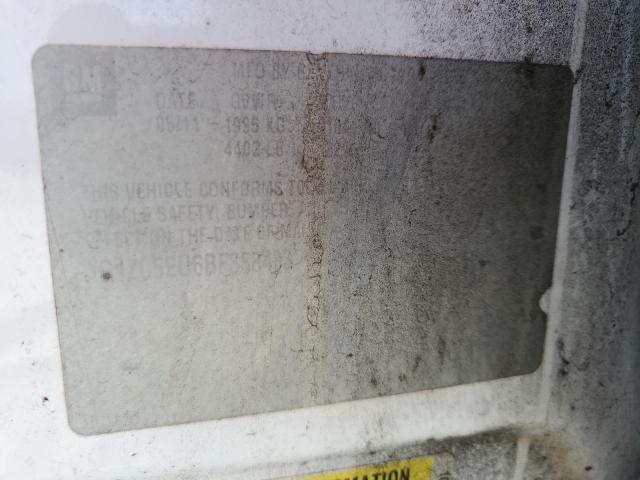 1G1ZC5EU6BF388433 - 2011 CHEVROLET MALIBU 1LT 白色 照片 12