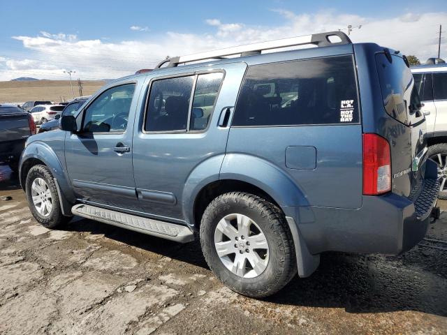 5N1AR18W15C788281 - 2005 NISSAN PATHFINDER LE BLUE photo 2