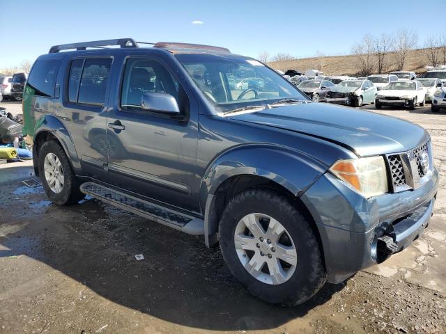 5N1AR18W15C788281 - 2005 NISSAN PATHFINDER LE BLUE photo 4
