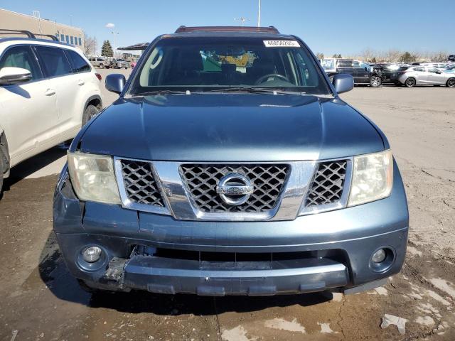 5N1AR18W15C788281 - 2005 NISSAN PATHFINDER LE BLUE photo 5