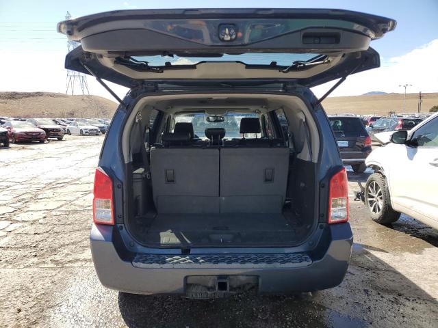 5N1AR18W15C788281 - 2005 NISSAN PATHFINDER LE BLUE photo 6