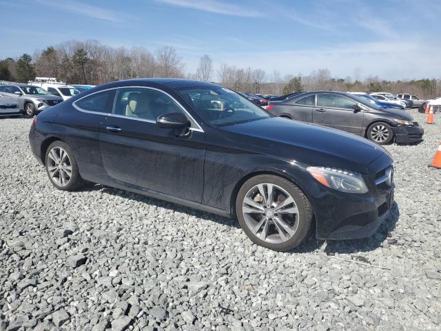 WDDWJ4KB4HF389737 - 2017 MERCEDES-BENZ C 300 4MATIC BLACK photo 4