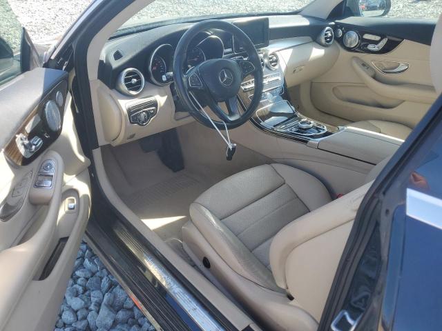 WDDWJ4KB4HF389737 - 2017 MERCEDES-BENZ C 300 4MATIC BLACK photo 8