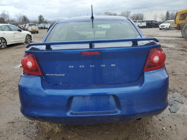 1C3CDZAG6CN328410 - 2012 DODGE AVENGER SE BLUE photo 6