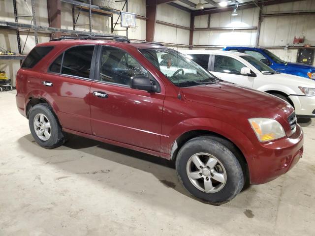 KNDJC736675687132 - 2007 KIA SORENTO EX RED photo 4