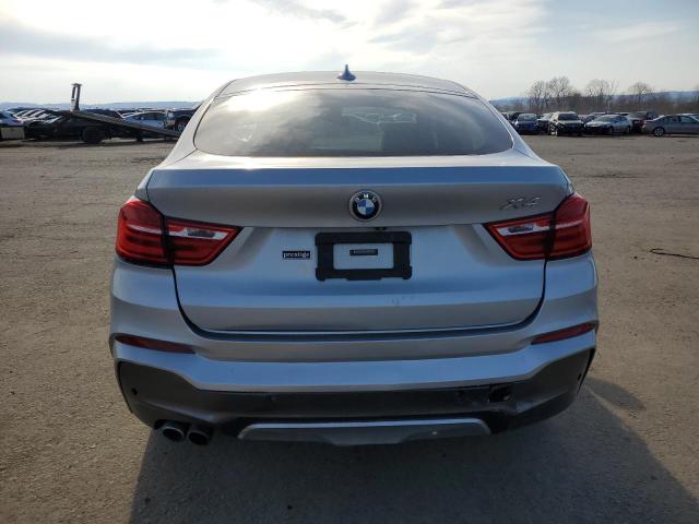 5UXXW3C55F0F89093 - 2015 BMW X4 XDRIVE28I SILVER photo 6