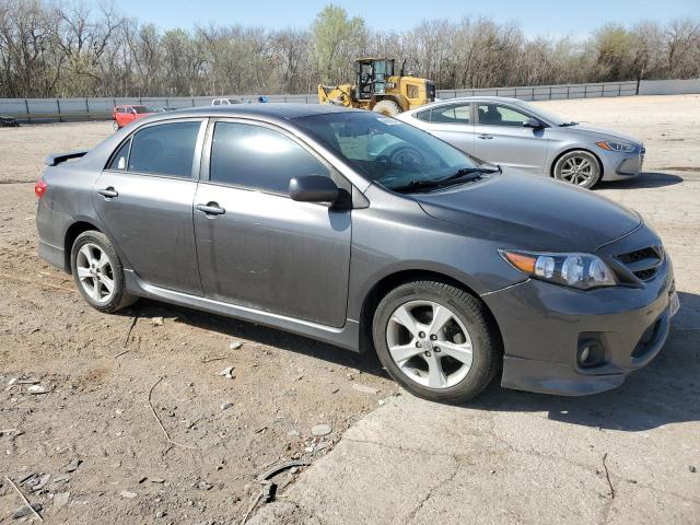 5YFBU4EEXDP094554 - 2013 TOYOTA COROLLA BASE GRAY photo 4