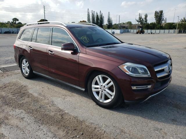 4JGDF7CEXDA161449 - 2013 MERCEDES-BENZ GL 450 4MATIC BURGUNDY photo 4