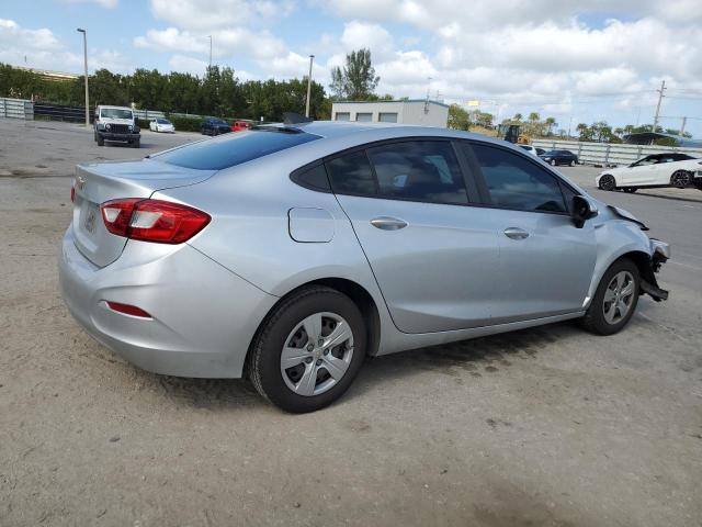 1G1BC5SMXJ7128924 - 2018 CHEVROLET CRUZE LS SILVER photo 3