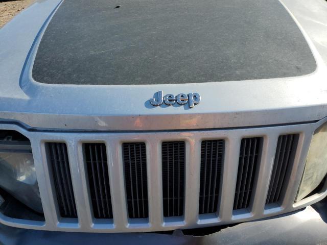 1J4PN3GK6AW146808 - 2010 JEEP LIBERTY RENEGADE SILVER photo 12