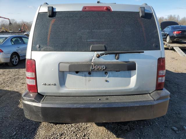 1J4PN3GK6AW146808 - 2010 JEEP LIBERTY RENEGADE SILVER photo 6