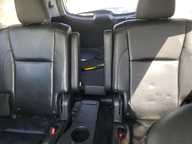 5TDJKRFH4ES023611 - 2014 TOYOTA HIGHLANDER XLE WHITE photo 10