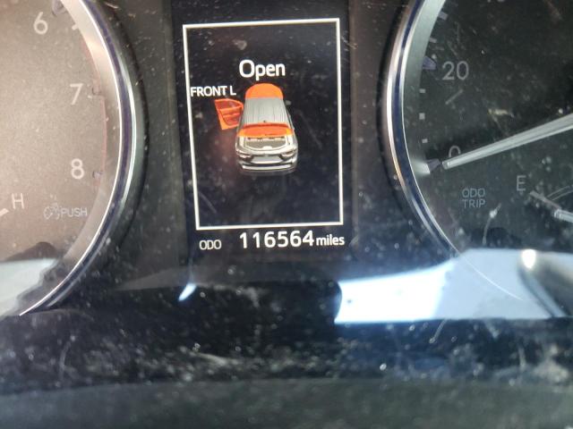 5TDJKRFH4ES023611 - 2014 TOYOTA HIGHLANDER XLE WHITE photo 9