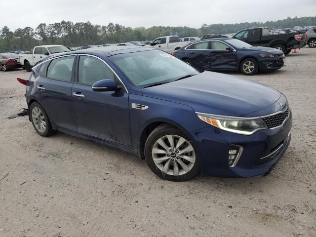 5XXGU4L34JG202873 - 2018 KIA OPTIMA EX BLUE photo 4