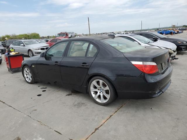 WBANB53507CP03737 - 2007 BMW 550 I BLACK photo 2