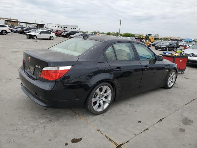 WBANB53507CP03737 - 2007 BMW 550 I BLACK photo 3