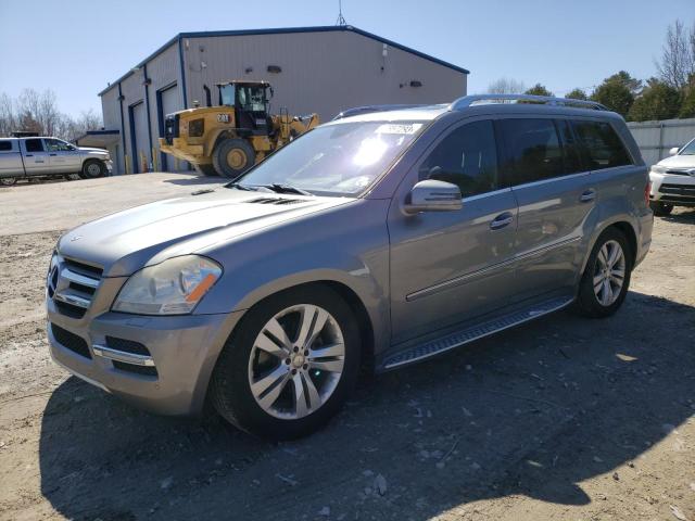 4JGBF7BE2CA762944 - 2012 MERCEDES-BENZ GL 450 4MATIC SILVER photo 1