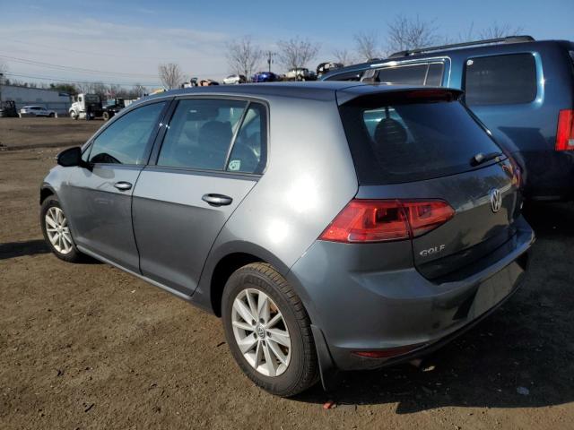 3VW217AU7GM036532 - 2016 VOLKSWAGEN GOLF S/SE GRAY photo 2