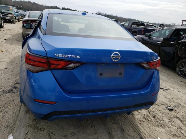 3N1AB8CV5LY222325 - 2020 NISSAN SENTRA SV BLUE photo 6