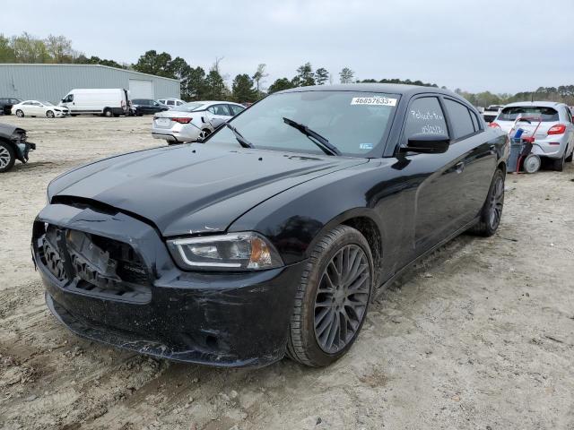 2C3CDXCT9CH248218 - 2012 DODGE CHARGER R/T BLACK photo 1