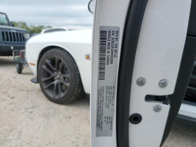 2C3CDZFJXMH503059 - 2021 DODGE CHALLENGER R/T SCAT PACK WHITE photo 12