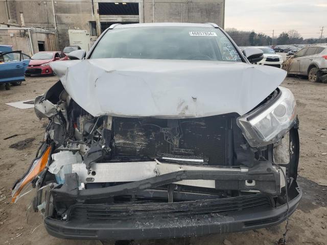 5TDJKRFHXFS201751 - 2015 TOYOTA HIGHLANDER XLE Gümüş foto 5