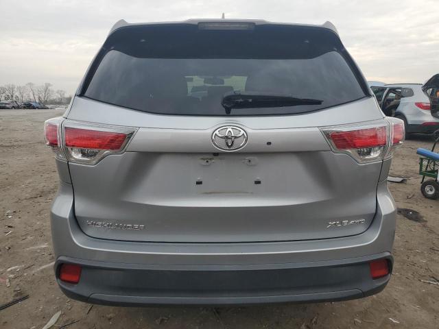 5TDJKRFHXFS201751 - 2015 TOYOTA HIGHLANDER XLE Gümüş foto 6