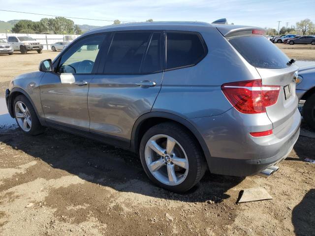 5UXWX9C50H0T08149 - 2017 BMW X3 XDRIVE28I GRAY photo 2