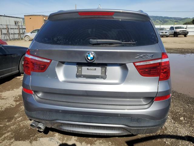 5UXWX9C50H0T08149 - 2017 BMW X3 XDRIVE28I GRAY photo 6