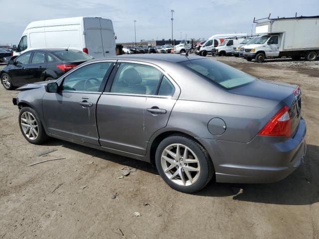 3FAHP0JA3BR172425 - 2011 FORD FUSION SEL GRAY photo 2