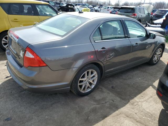 3FAHP0JA3BR172425 - 2011 FORD FUSION SEL GRAY photo 3