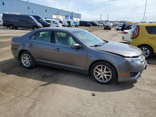 3FAHP0JA3BR172425 - 2011 FORD FUSION SEL GRAY photo 4