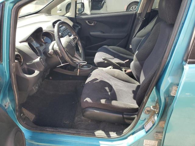 JHMGE8H53DC046438 - 2013 HONDA FIT SPORT TURQUOISE photo 7