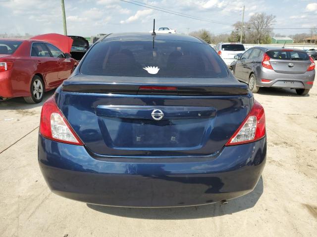 3N1CN7AP7DL866020 - 2013 NISSAN VERSA S BLUE photo 6