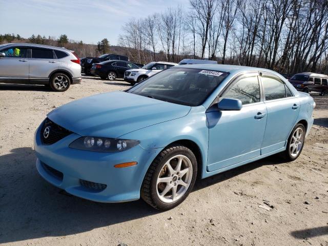 JM1GG12L061105454 - 2006 MAZDA SPEED 6 BLUE photo 1