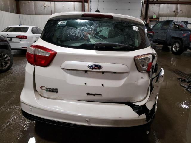 1FADP5CU7DL554011 - 2013 FORD C-MAX PREMIUM WHITE photo 6