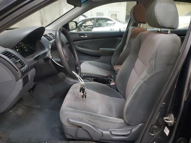 1HGCM56304A006527 - 2004 HONDA ACCORD LX BLUE photo 7