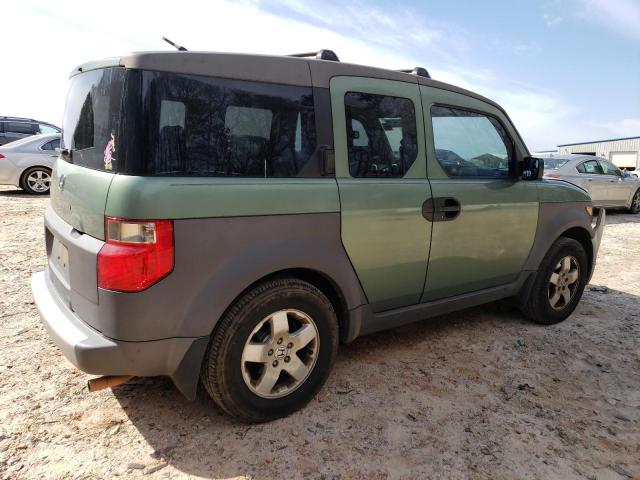 5J6YH18604L012111 - 2004 HONDA ELEMENT EX GREEN photo 3