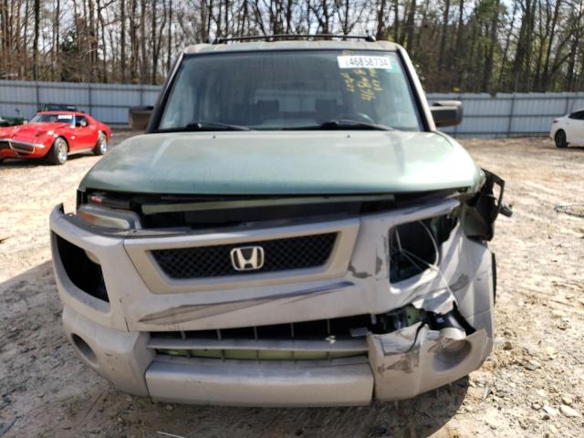 5J6YH18604L012111 - 2004 HONDA ELEMENT EX GREEN photo 5