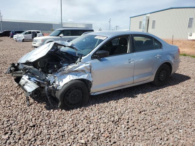 3VW2K7AJ7CM350789 - 2012 VOLKSWAGEN JETTA BASE SILVER photo 1