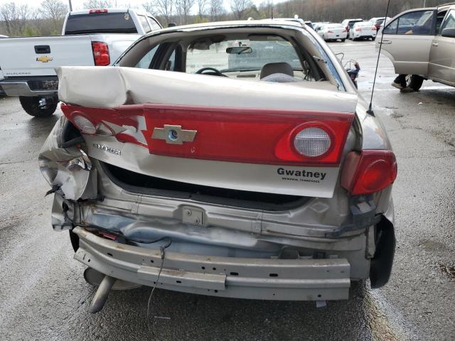 1G1JC52F347115045 - 2004 CHEVROLET CAVALIER TAN photo 6