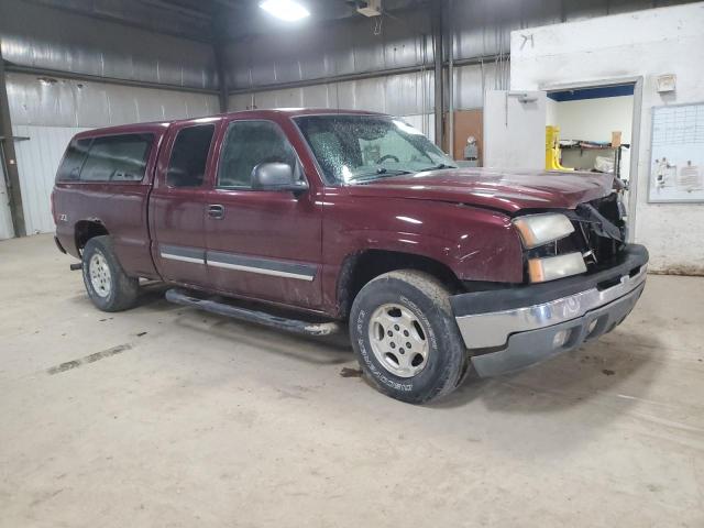 2GCEK19T431380956 - 2003 CHEVROLET SILVERADO K1500 BURGUNDY photo 4