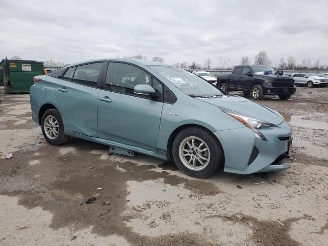 JTDKBRFU6G3012437 - 2016 TOYOTA PRIUS BLUE photo 4