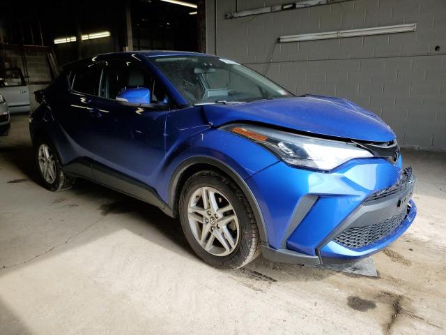 NMTKHMBX1LR103799 - 2020 TOYOTA C-HR XLE BLUE photo 4