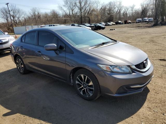 19XFB2F55FE223704 - 2015 HONDA CIVIC LX CHARCOAL photo 4