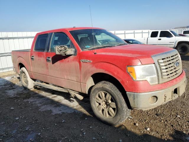 1FTFW1EF6CFC04962 - 2012 FORD F150 SUPERCREW RED photo 4