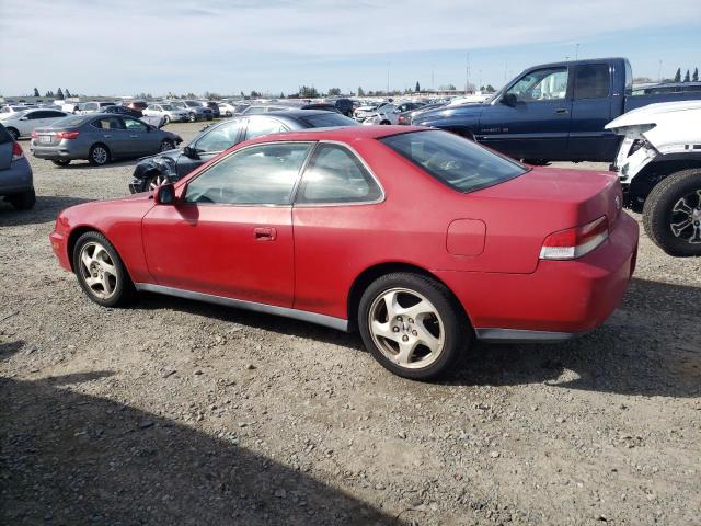 JHMBB6249WC006374 - 1998 HONDA PRELUDE RED photo 2