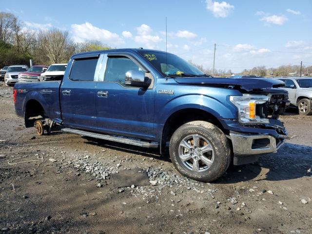 1FTFW1E50JKE59277 - 2018 FORD F150 SUPERCREW BLUE photo 4